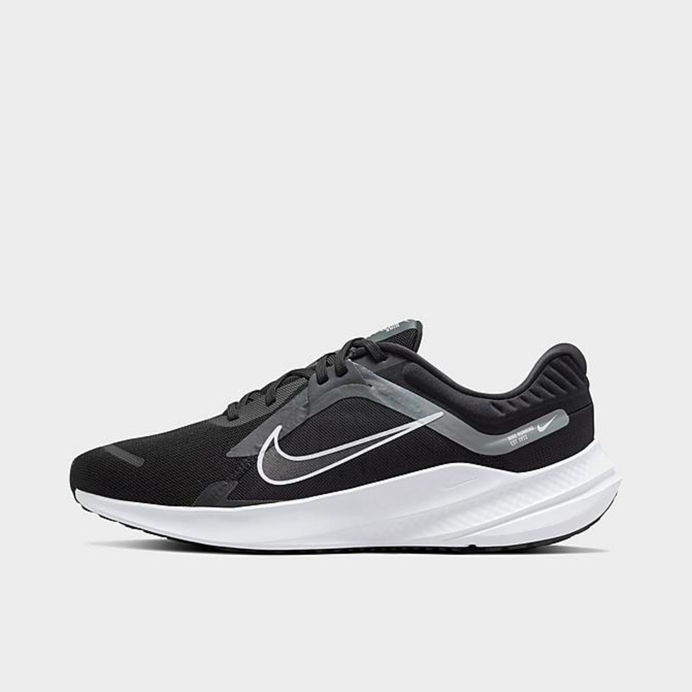 Men’s Size 9 Nike Quest 5 Air Blk/ White/Smoke Grey Running Shoes DD0204-001